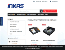 Tablet Screenshot of inkas.pl